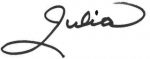Signature of Julia Maxton, President